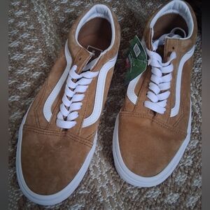 Vans Pig Suede Brown Old Skool Sneakers